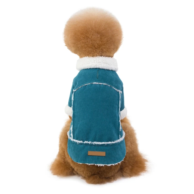 Зимняя куртка для домашних животных Одежда собак и щенков Мопсов французских