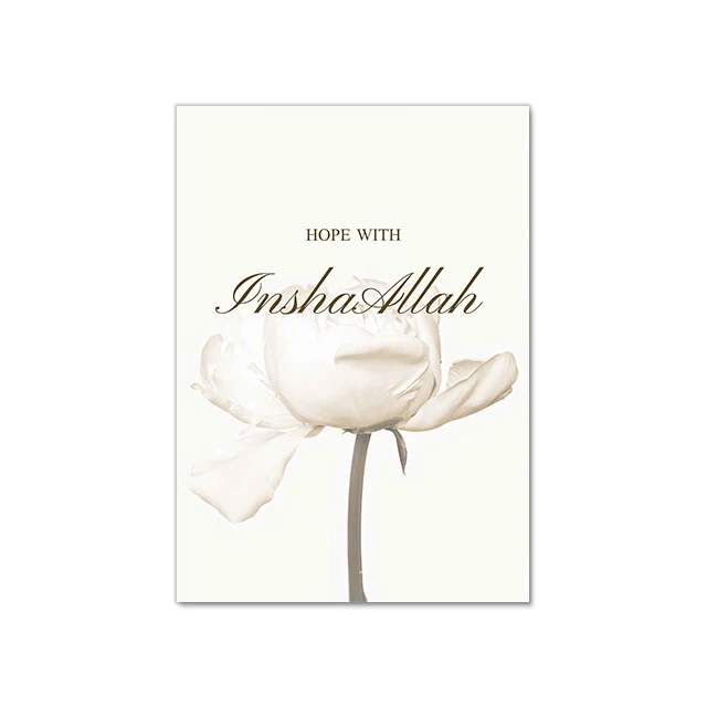 

Художественный плакат "Белый лотос", jiyuexiangyun