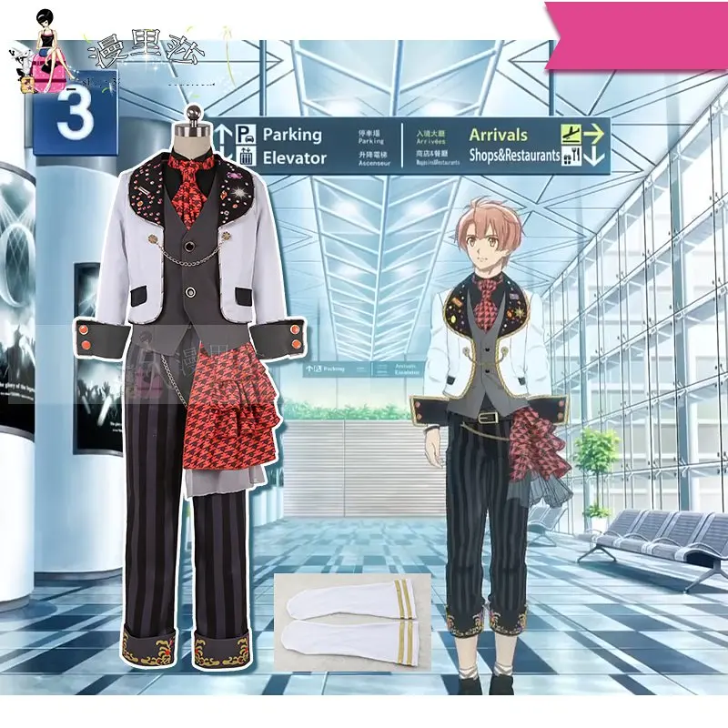Аниме IDOLiSH7 OP WiSH VOYAGE Mitsuki Izumi женское нарядное платье униформа на заказ