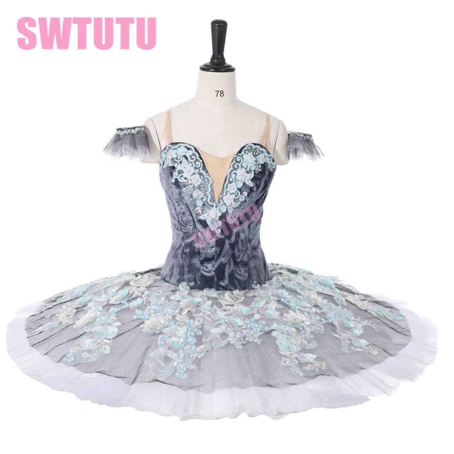 Бархатная балетная пачка классическая для девочек модель 9119|nutcracker tutu|classical ballet