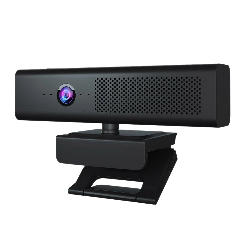 

1080P HD Webcam Built-in Noise Reduction Microphone Speaker Wide-Angle Webcam for Video Calls, Online Meetings