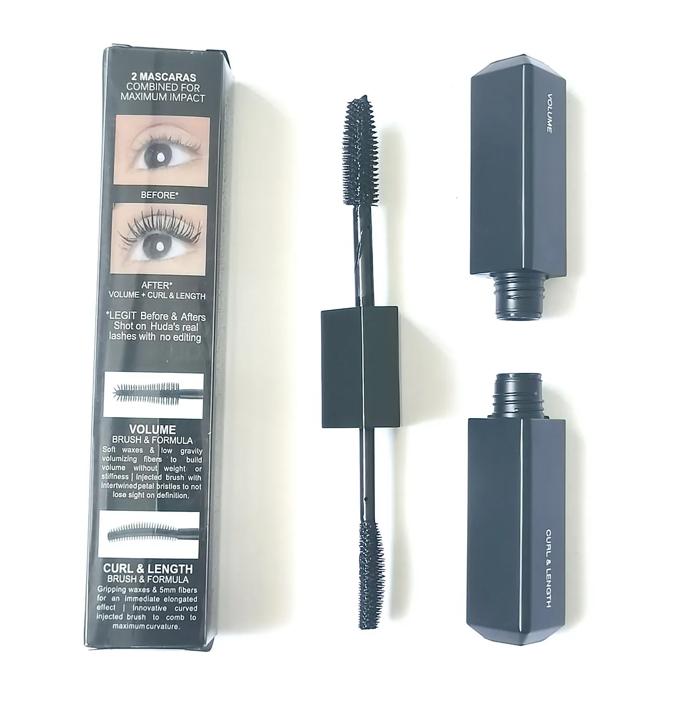 Худа Красота законным тушь для ресниц и бровей макияжа удлинение наращивания Для