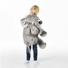 Мягкая подушка-Слон для детей, большой, мягкие игрушки в виде животных, плюшевые игрушки, детская плюшевая кукла, детские игрушки, подарок для детей, Прямая поставка