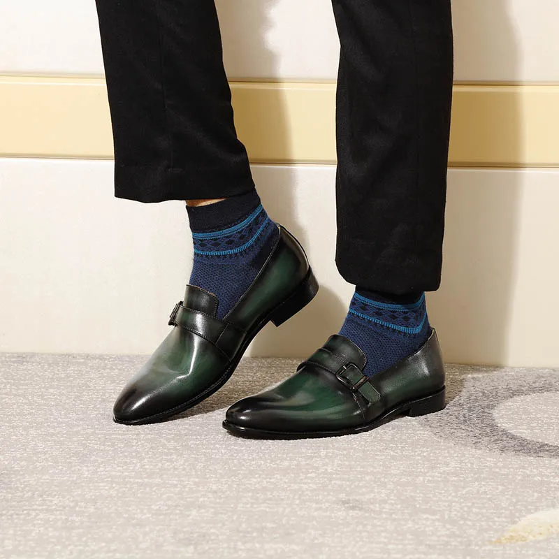 Мужские Туфли под платье из натуральной кожи для мужчин Свадебные лоферы на