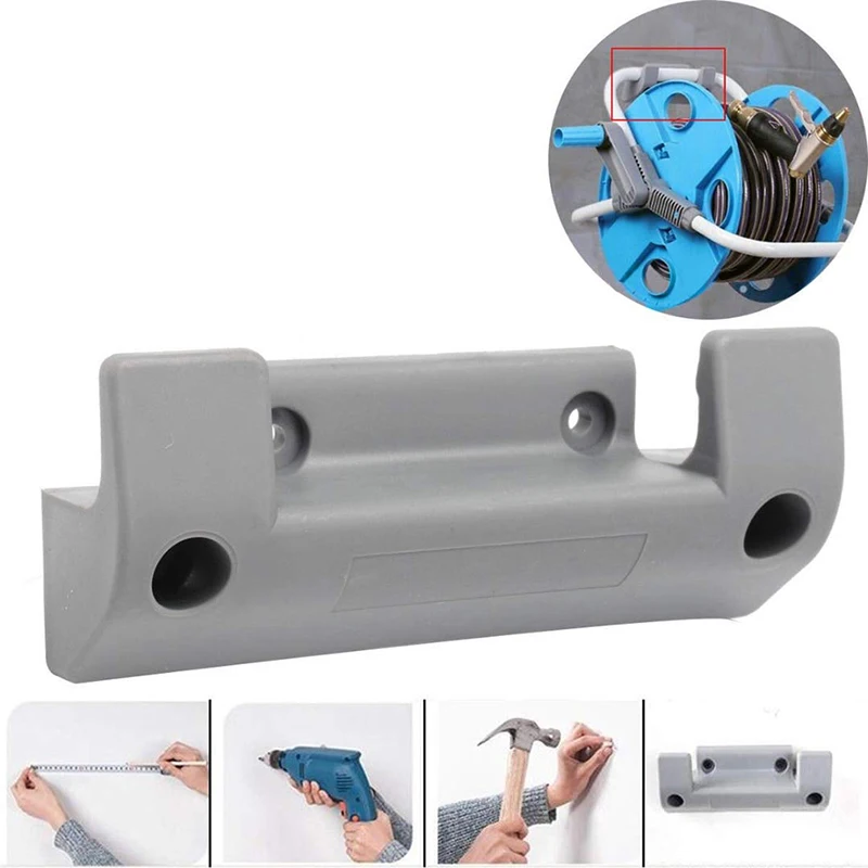 Wall Mounted Garden Hose Pipe Hanger Holder Storage Bracket Shed Fence Cable High Quality Durable Household Accessories | Дом и сад