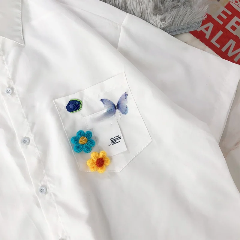 

Japanese Style Shirts Men Vintage Loose Chic Harajuku Short Sleeve Basic Tops Summer Streetwear Casual All-match Students Simple