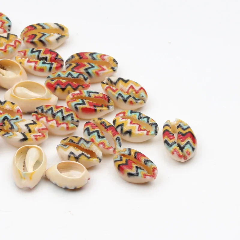 10 шт. Разноцветные картины ракушки ремесла натуральные морские для изготовления