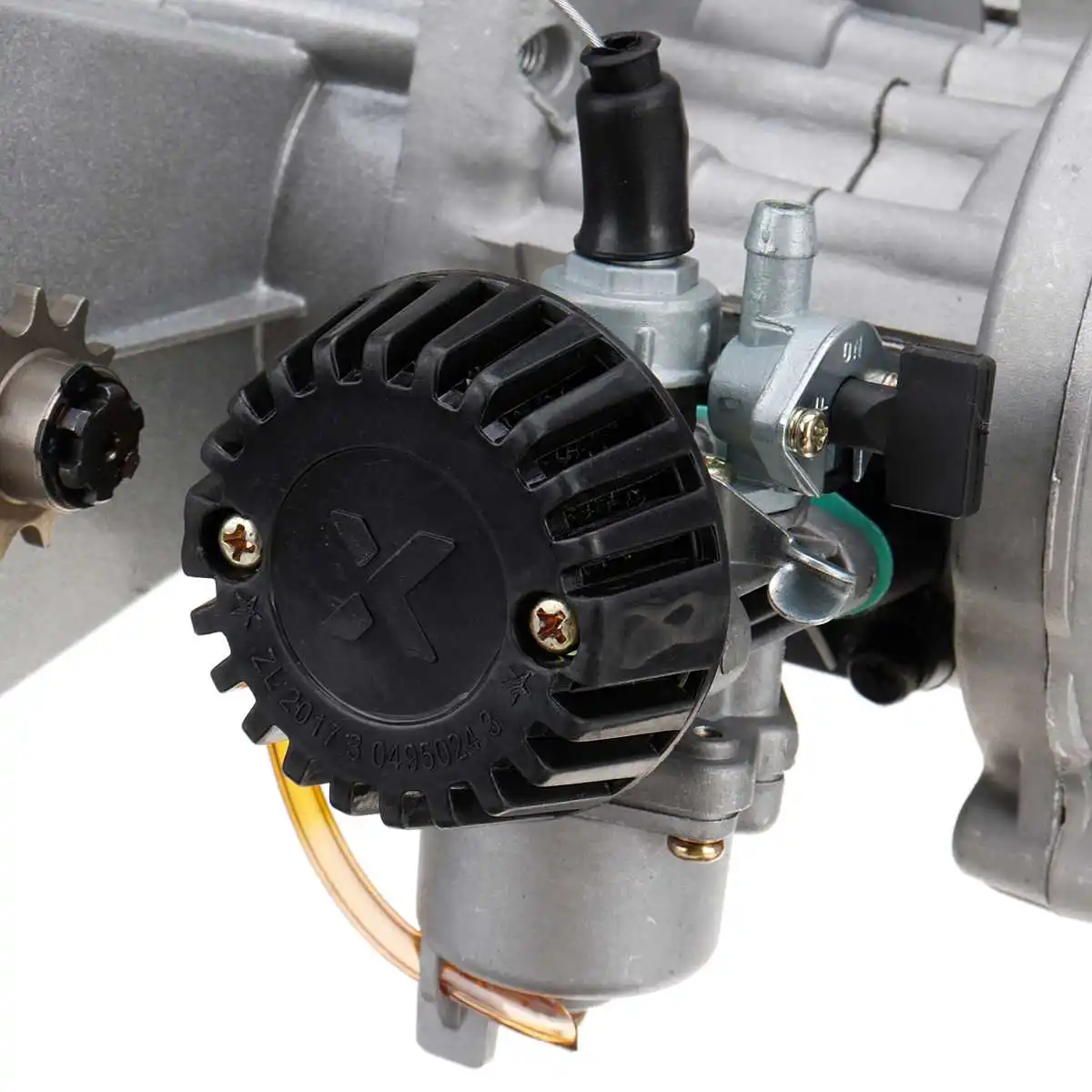 Карманный двигатель велосипеда 2-тактный Пусковой ручка двигателя дроссельной