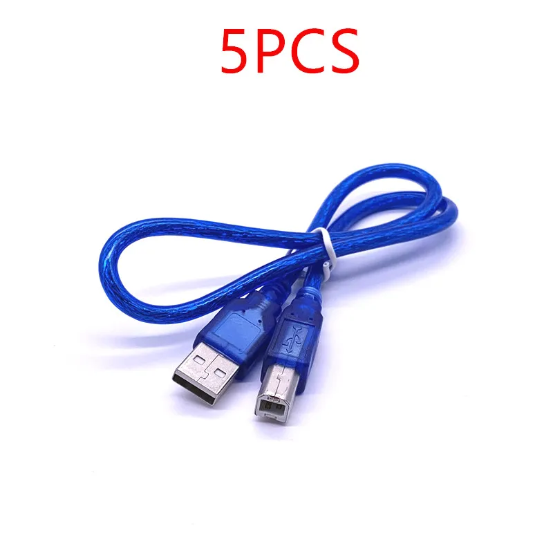 5 шт. Удлинительный кабель для принтера USB 2 0|Кабели передачи данных| |