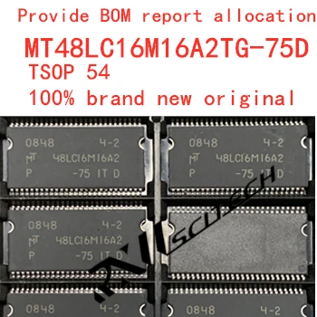 

Новинка 100%, гранулы памяти MT48LC16M16A2TG-75D tsop54 SDRAM, улучшенная память маршрутизации обеспечивает распределение BOM