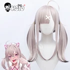 Sukoya Kana парик для косплея hhsiu Gray Серый Розовый Градиент Серый Черный Длинные волосы свободный бренд парик из синтетического волокна