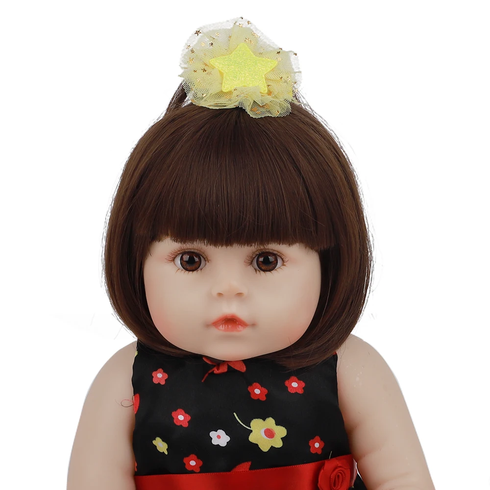 Горячая продажа 18 дюймов Bebe Reborn Baby Doll полностью силиконовая Реалистичная модная