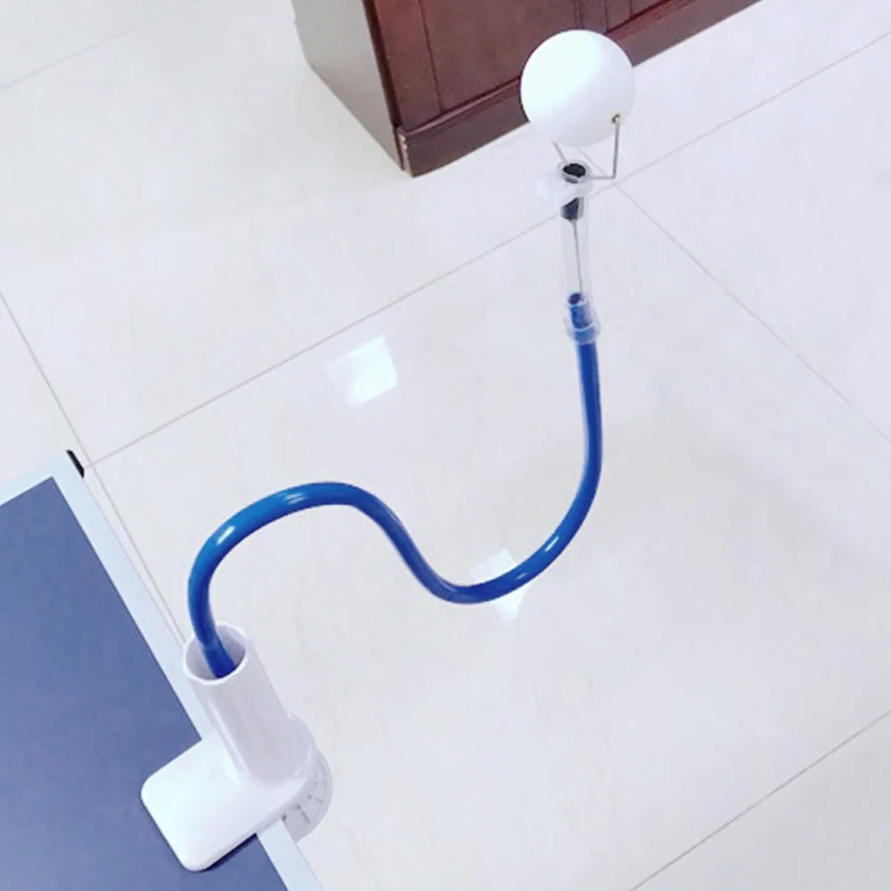 

Outdoor Beginner Fixed Rapid Rebound Table Tennis Training Machine Robot For Stroking Practice Serve Accessories Self Study