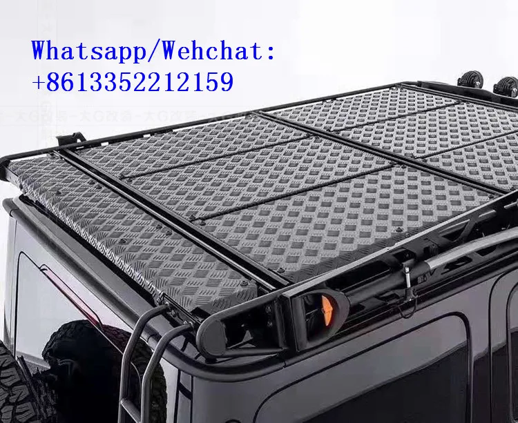 G класс Багажники и лестницы для G класс w464 G63 G500 G65 багажная стойка для внедорожников профессиональные стеллажи грузовой перевозчик и лестница