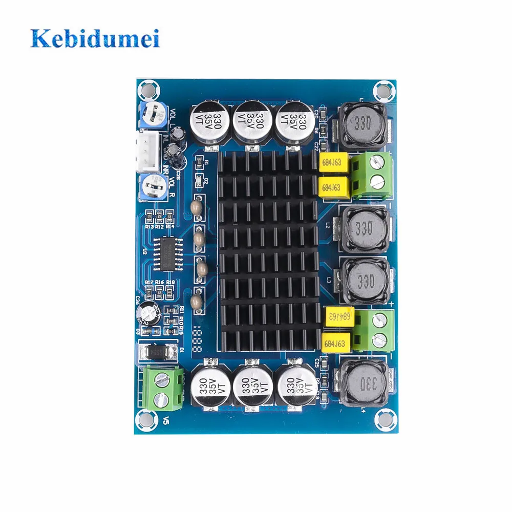 Kebidumei XH M543 двухканальный стерео усилитель плата высокой мощности цифровой аудио