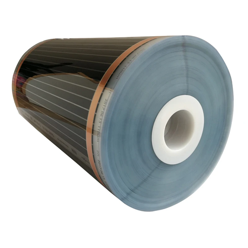 8 квадратных метров нагревательная пленка с зажимами изоляционной лентой и