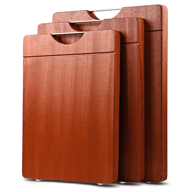 Черное дерево домашняя разделочная доска из цельной древесины искусственная для