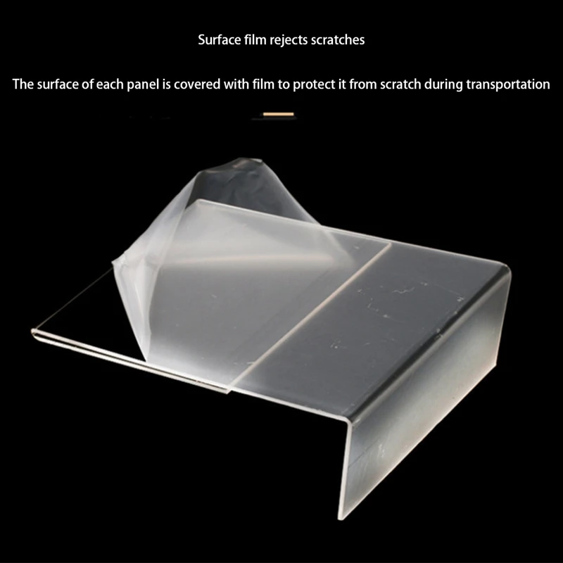 

Acrylic Clear Card Holder Stand A4,Sign Label Frame, Desk Card Holders,3mm Business Card Display Holder (1 PCS)