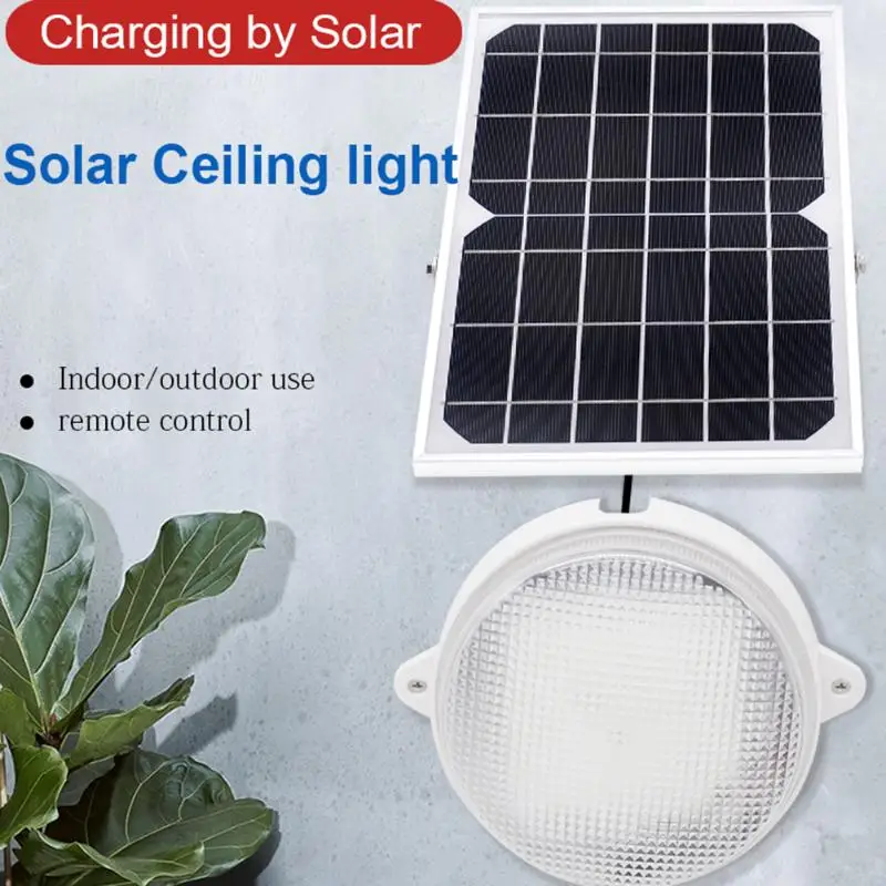 Round Bulb Sperate Solar LED Wall Lamp Stable Performance No Heating Safety Waterproof Garage Outdoor Emergency Light | Лампы и