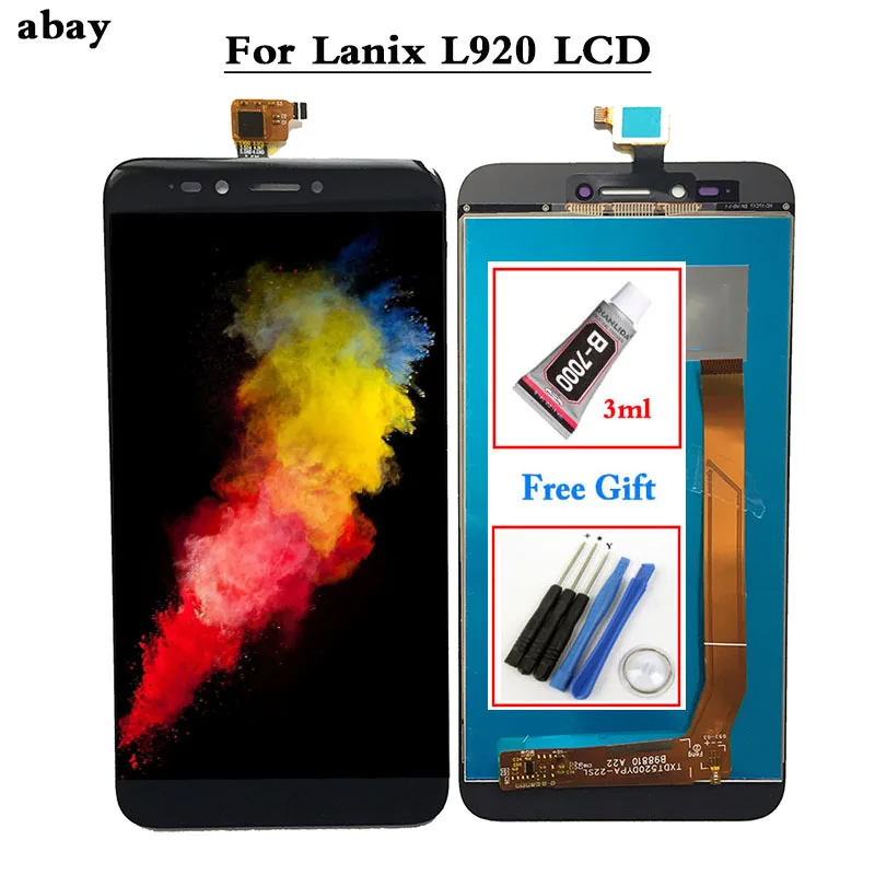5 2 дюймовый сенсорный ЖК-экран для LANIX L920 ЖК-дисплей дигитайзер кодирующий