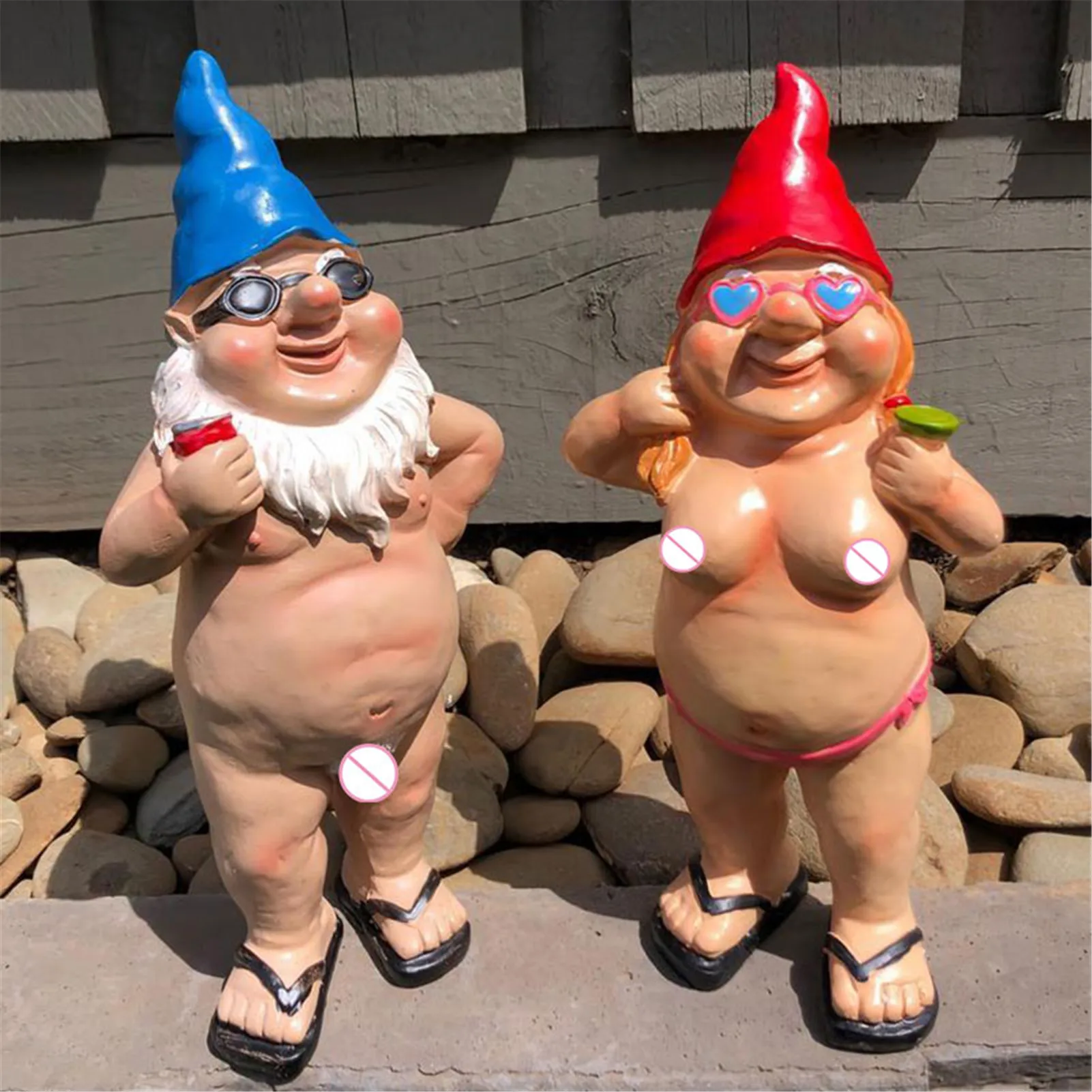 

Украшение для сада гоблин, забавное украшение для сада, гномы для любого сада, двора, украшение для улицы и помещения ALI88