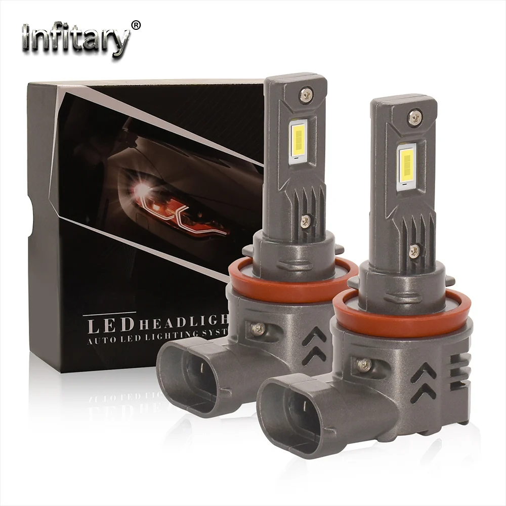 

Infitary Auto Headlights 72W 16000LM 6000K H7 H4 H1 H11 Led Canbus Bulb Lamp For Car 2PCS