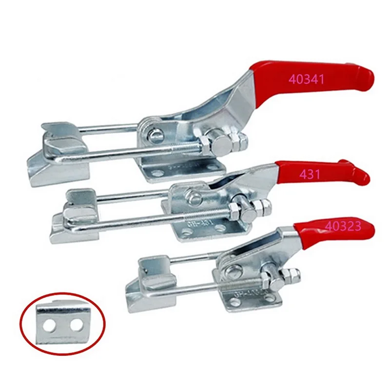 Ручной быстрозажимный зажим для рычага с нажимом сверхмощный поршневой тогл