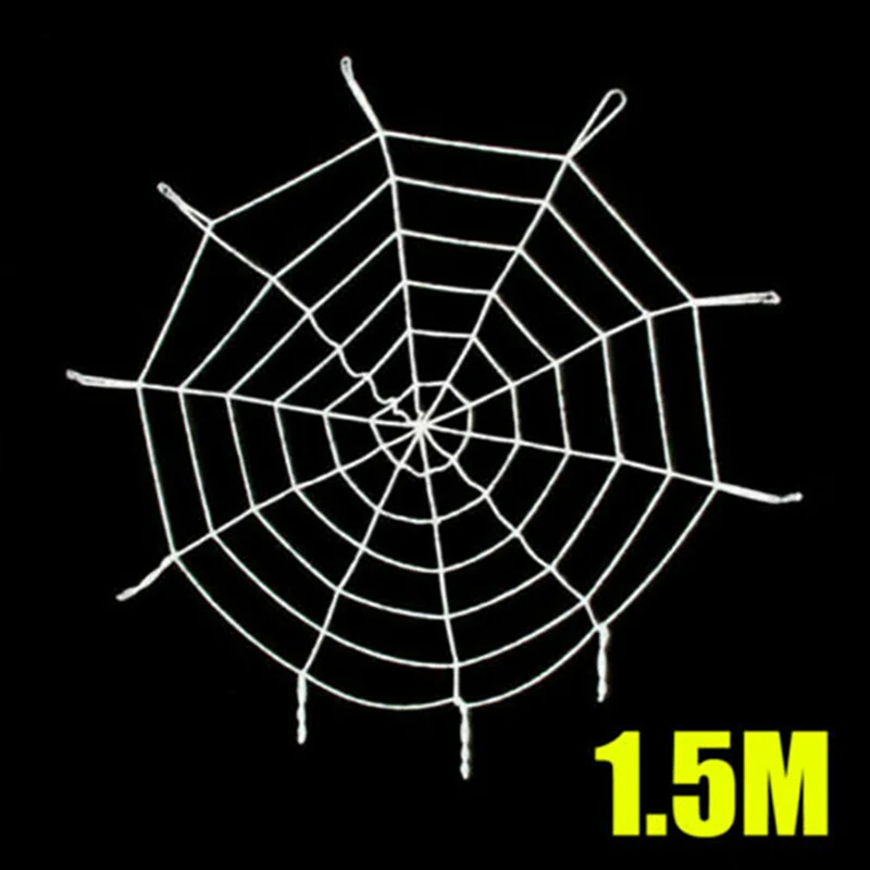 Гигантская пауковая паутина цветная светодиодная гирсветильник тематическое