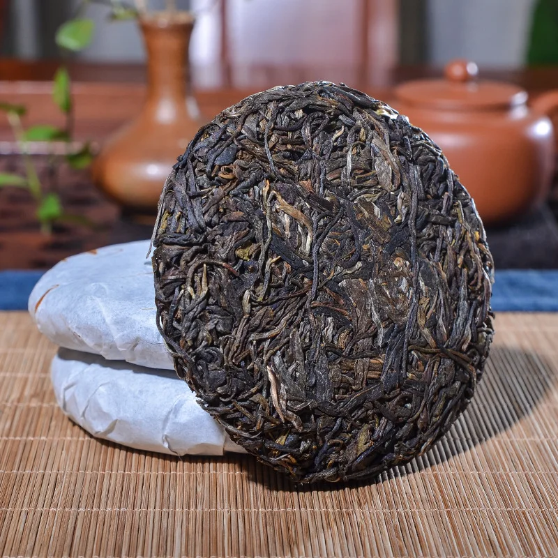 2015 Китайский Юньнань сырой пуэр Исландия Шэн Pu erh торт 100 г для похудения забота о
