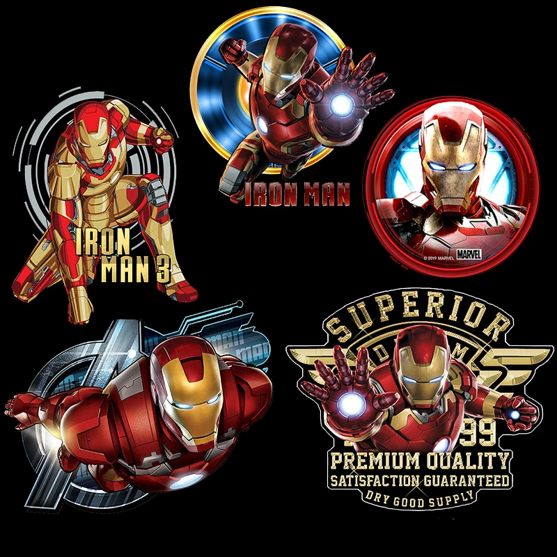 

Термонаклейки на одежду «мстители», «Человек-паук»