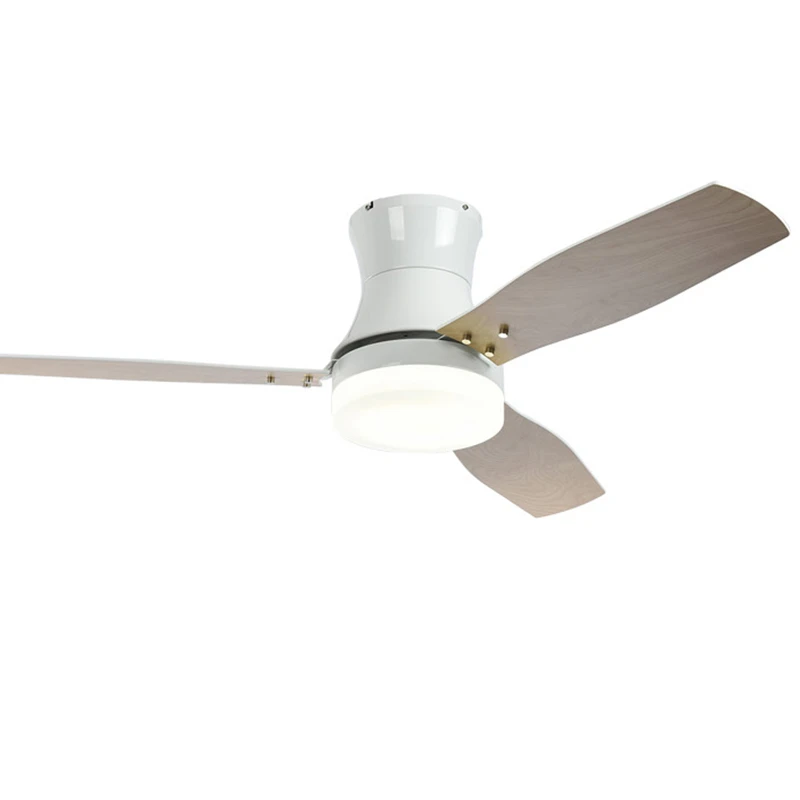 

42 inch Ceiling Fan Hanging Lamp Pendant Light Wood fans With LED Lights And Control For Dining Living Room 220 v lights lamps