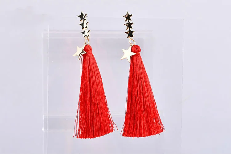 Сделай сам ручные аксессуары сердца любовь звезда висячие серьги