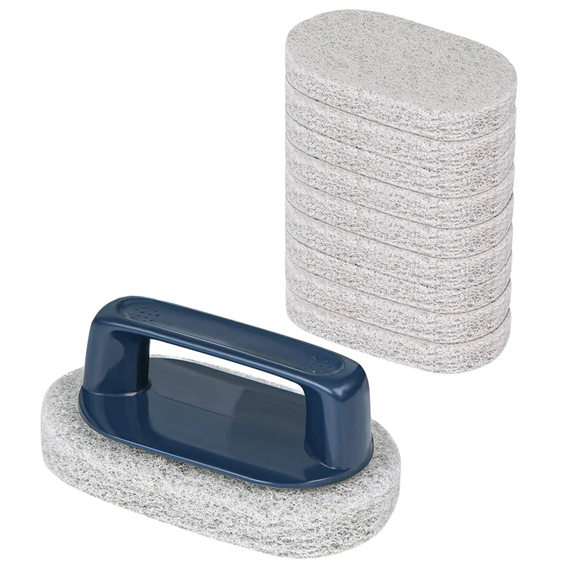 

Grill Scrub Pads for the Griddle Cleaning Kit, Brush for the Grill Cleaning Kit, 11 Piece Household Cleaning Tools