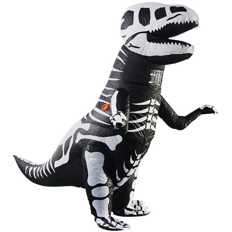 

Adult and child Tyrannosaurus rex inflatable costume Halloween cosplay dinosaur costumes party uniform stage performance props