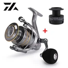 Рыболовная катушка с двойной шпулей, 14 + 1 шарикоподшипник, передаточное число 5,5: 1, высокоскоростная спиннинговая катушка для карпа, Рыболовные катушки для соленой воды