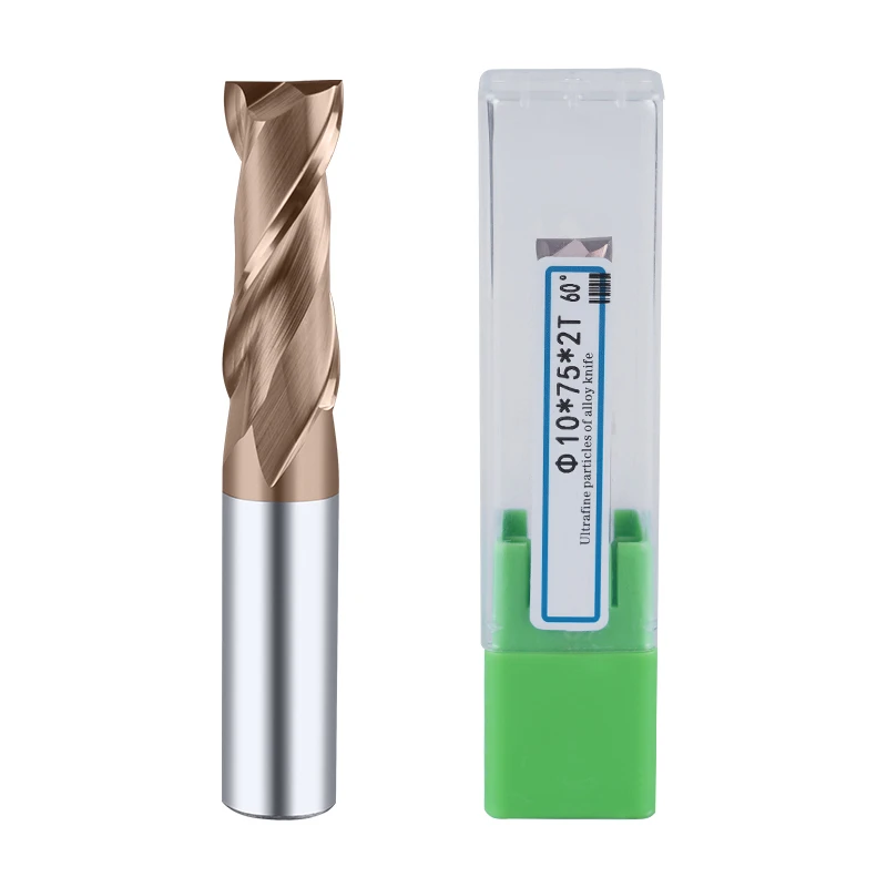 

HRC60 Keyway Carbide End Mills 2 Flutes CNC Machine Tool Tungsten Steel Milling Cutter 1mm 2mm 4mm 6mm free Shipping