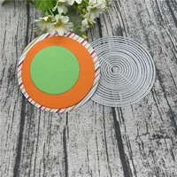 round frame knife blade metal cutting dies for diy scrapbooking album embossing paper cards decorative crafts