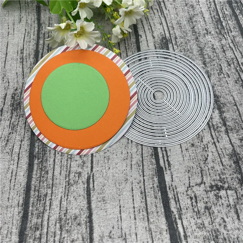 Круглая рамка лезвие ножа металлические Вырубные штампы для сделай сам