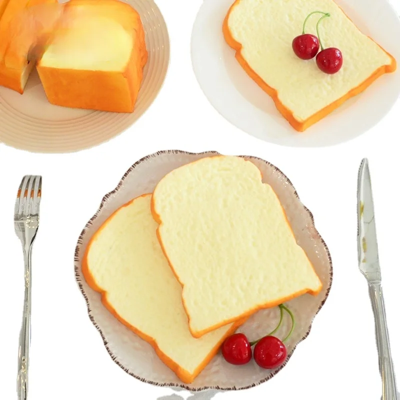 1 шт искусственные украшения продуктов Pu Материал имитация пончик хлеб