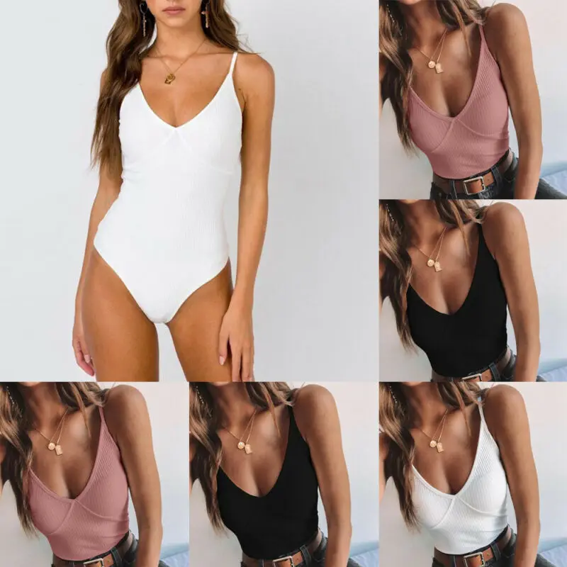 Babysuit женское сексуальное ночное белье летний повседневный комбинезон жилет