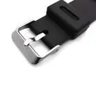 Силиконовый резиновый ремешок для часов с пряжкой, водонепроницаемость 18 мм-22 мм 19QC