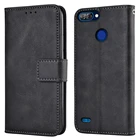 Чехол-книжка с бумажником для Itel A46, кожаный чехол для телефона A46, чехол-книжка для Itel A 46, чехол-книжка