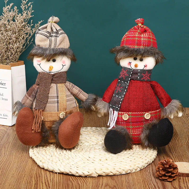 

Hot-selling Christmas Decorations,40Cm,Christmas Sitting Posture Dolls,New Year Children’s Gifts,Festive Party SceneDecorations,