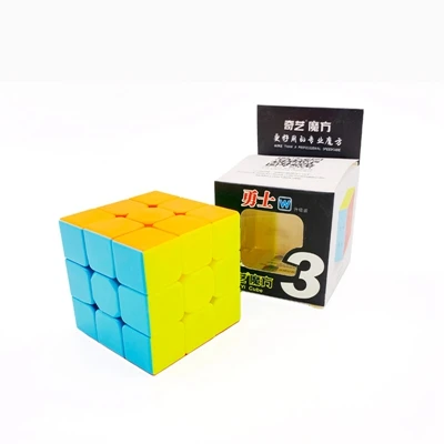 3x3x3 скоростной куб, наклейка, профессиональные Волшебные пазлы, нео куб, развивающий куб, игрушки для детей, детские головоломки, подарки - Цвет: 2