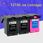 Сменный Черный чернильный картридж ASW для принтера HP 121 Deskjet D2563 F4283 F2423 F2483 F2493 F4213 F4275