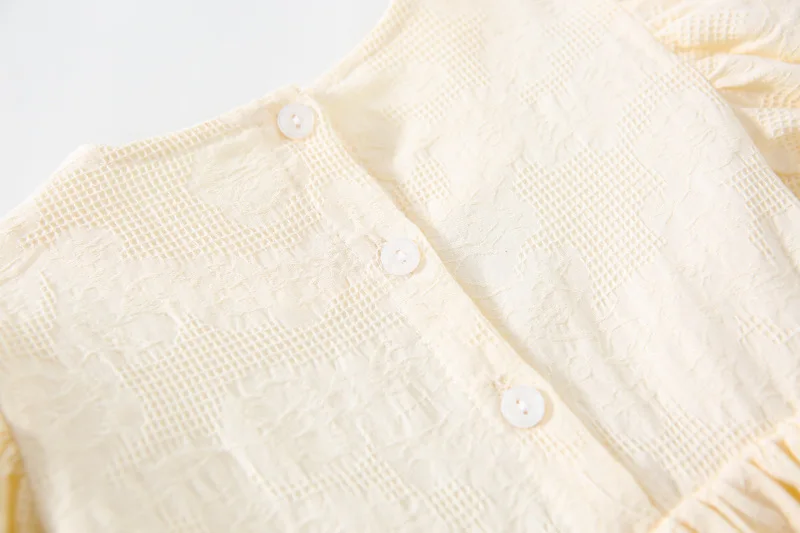 

Girls retro embroidery dress 2021 spring new two-piece suit dress toddler girl clothes