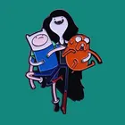 Творчество аниме рисунок эмаль на булавке брошь сбор сплав нагрудные значки для мужчин и женщин, модное ювелирное изделие, подарки украшают рюкзак воротник