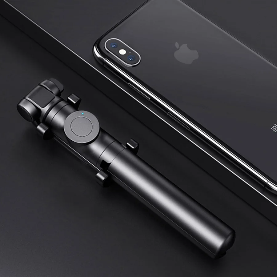 Беспроводная Bluetooth селфи палка MAMEN 3 в 1 для iPhone 11 Pro Android складного ручного монопода