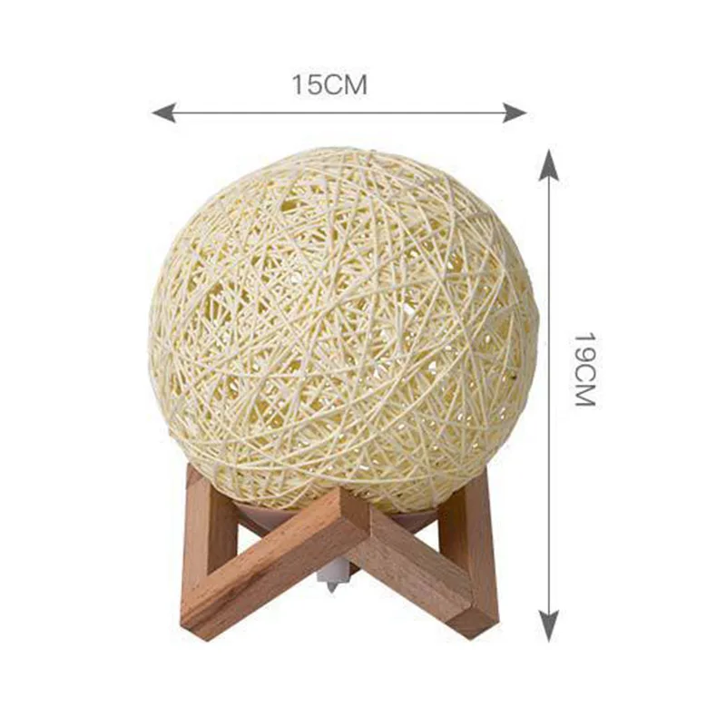 Звуковое управление Лунная лампа Ночной светильник 3D принт лунный светодиодный