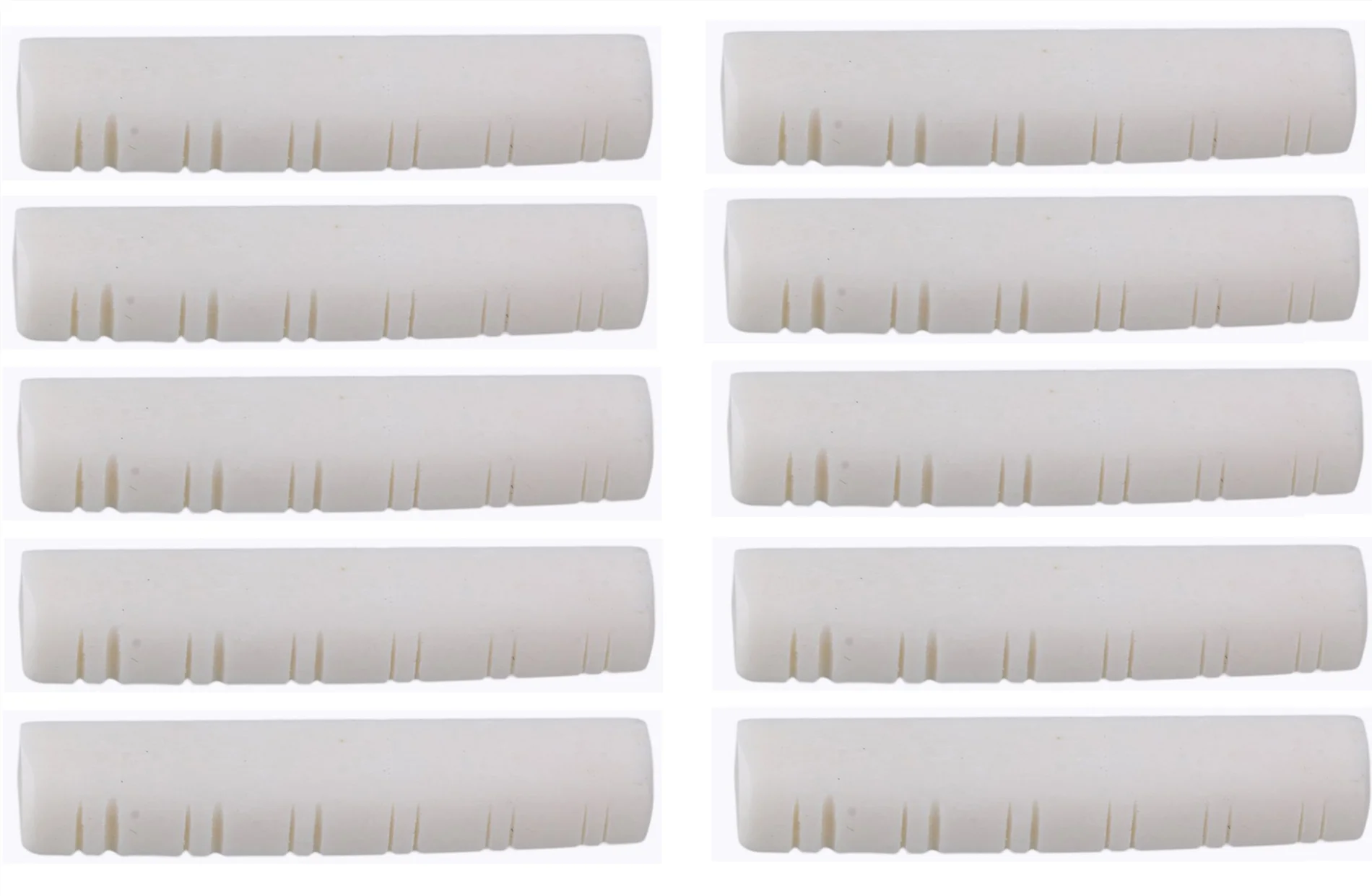 

10PCS Guitar BONE Nut 48x6x9mm for 12 string acoustic folk guitar luthier DIY saddle bridge